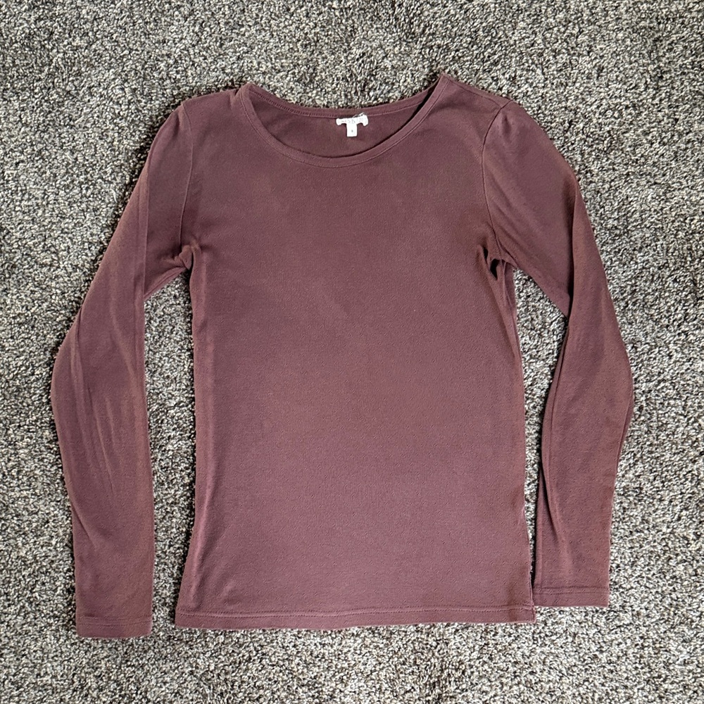 Lark Women’s Top Long Sleeve Tee - Mauve